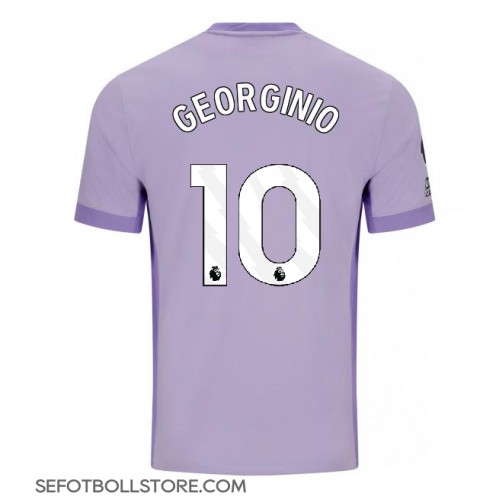 Brighton Georginio Rutter #10 Replika Bortatröja 2025-26 Kortärmad